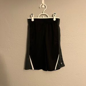 Champion Black Athletic Shorts Youth Boys Large Cheap